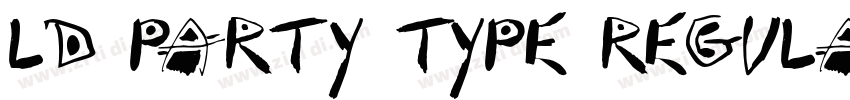 LD Party Type Regula字体转换